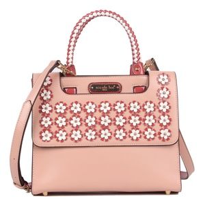 NICOLE LEE MEROZ BLOOMING MESSENGER BAG